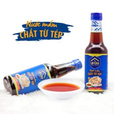 HIỂU THÊM VỀ SẢN PHẨM  NƯỚC MẮM CHẮT TỪ TÉP LÊ GIA