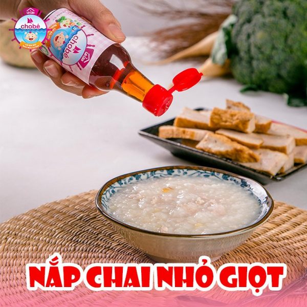Combo 04 chai nước mắm Lê Gia cho bé ăn dặm 60ml