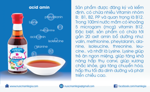 Bí quyết chọn nước mắm cho bé
