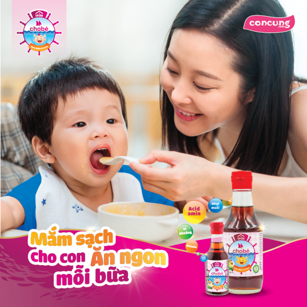 Combo 04 chai nước mắm Lê Gia cho bé ăn dặm 60ml