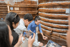 Đường đến nhà máy mắm Lê Gia