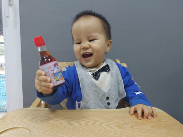 Combo 04 chai nước mắm Lê Gia cho bé ăn dặm 60ml