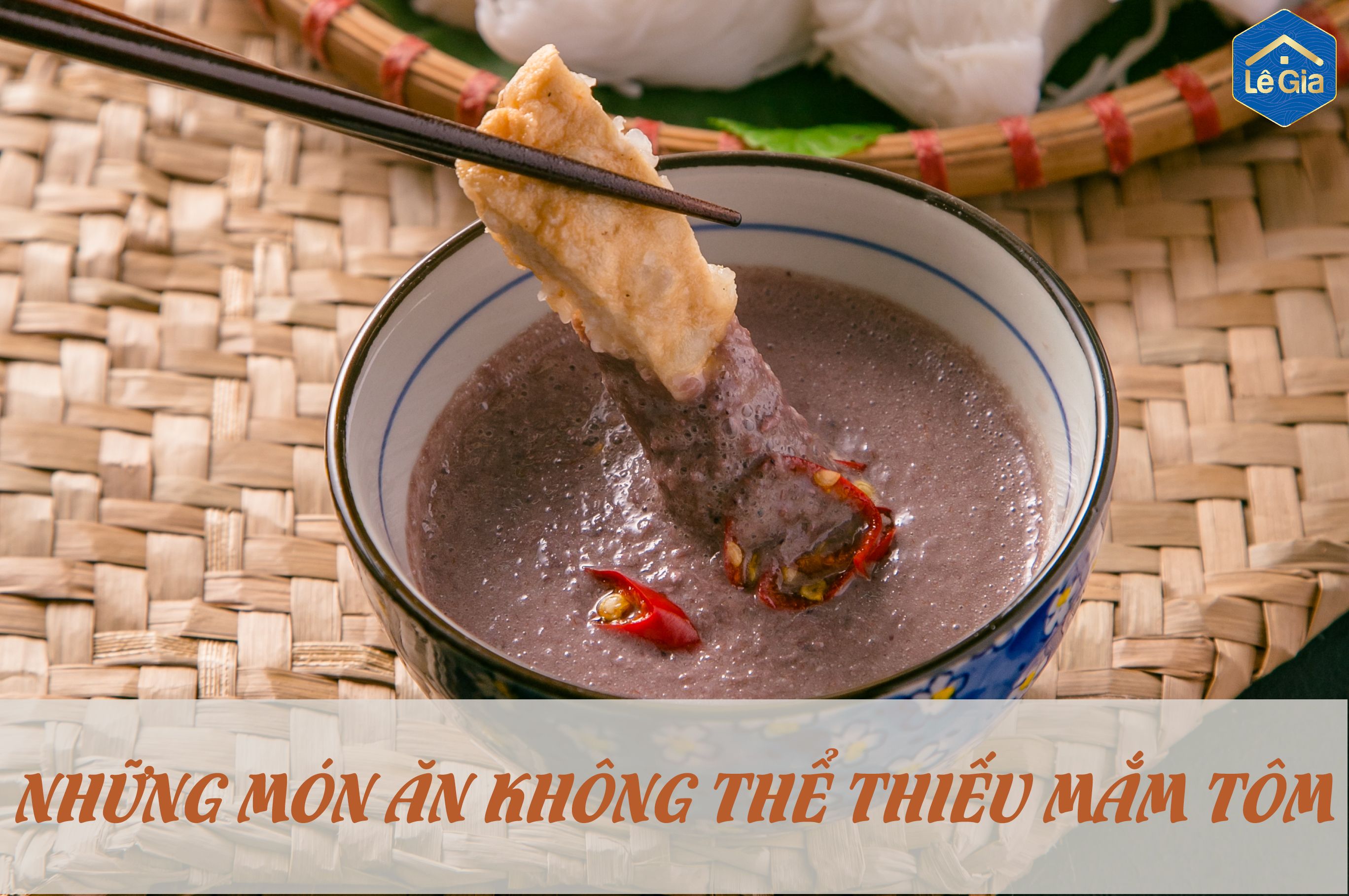 NHỮNG MÓN ĂN KHÔNG THỂ THIẾU MẮM TÔM