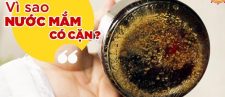  VÌ SAO NƯỚC MẮM CÓ CẶN?