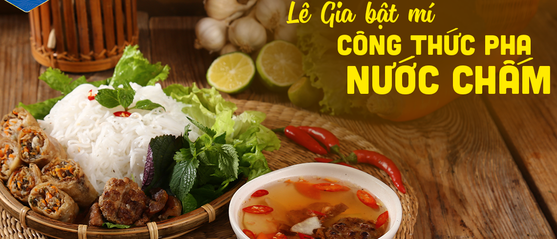 GỢI Ý CÔNG THỨC PHA NƯỚC CHẤM CÁC MÓN ĂN