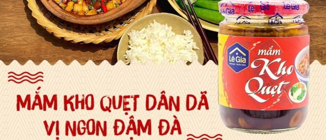 MẮM KHO QUẸT DÂN DÃ- VỊ NGON ĐẬM ĐÀ