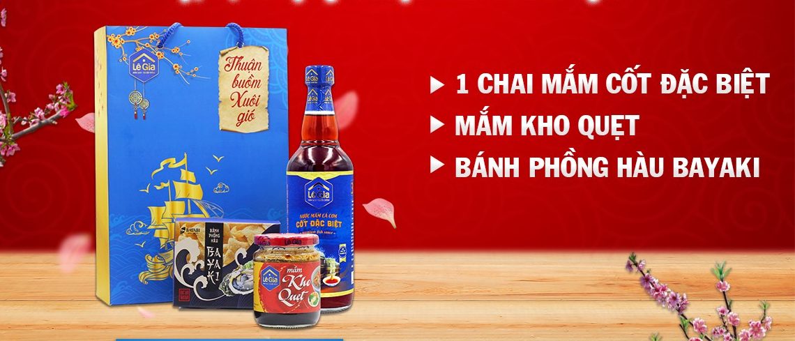 Ý NGHĨA HỘP QUÀ TẾT “THUẬN BUỒM XUÔI GIÓ” GỬI GẮM TỪ LÊ GIA