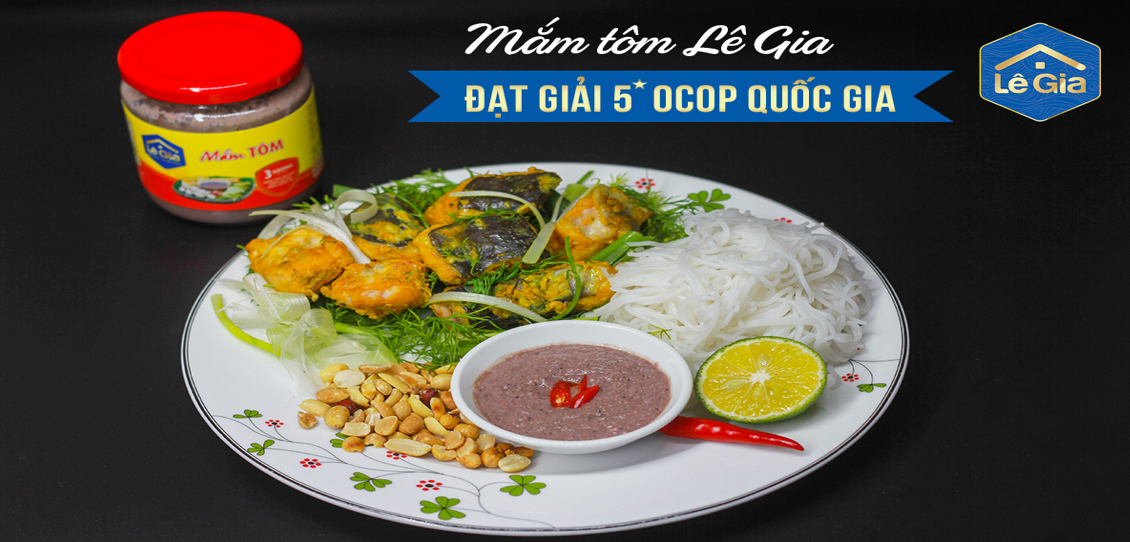 Mắm tôm đạt giải OCOP 5* Quốc gia