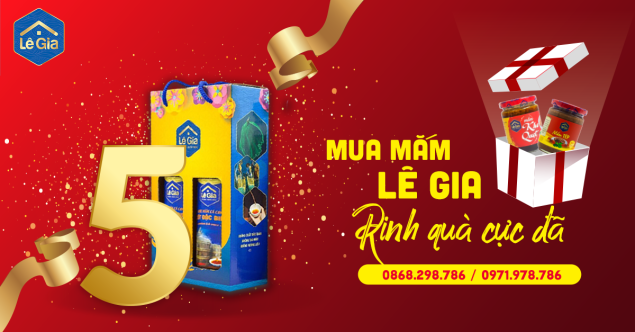 MUA MẮM LÊ GIA – RINH QUÀ CỰC ĐÃ