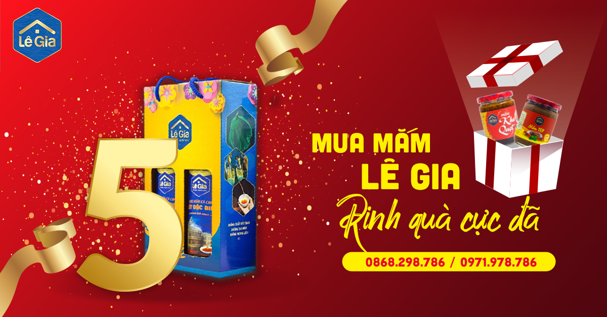 MUA MẮM LÊ GIA – RINH QUÀ CỰC ĐÃ