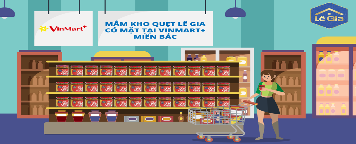  MẮM KHO QUẸT LÊ GIA ĐÃ CÓ MẶT TẠI HỆ THỐNG SIÊU THỊ VINMART MIỀN BẮC