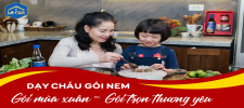 NHỮNG CHIẾC NEM GÓI TRỌN CẢ MÙA XUÂN….