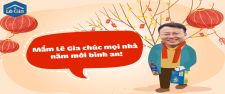 Lê Gia chúc mừng năm mới