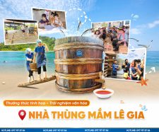 ĐIỂM ĐẶC BIỆT THU HÚT DU KHÁCH KHI THAM QUAN NHÀ THÙNG MẮM LÊ GIA – BIỂN HẢI TIẾN