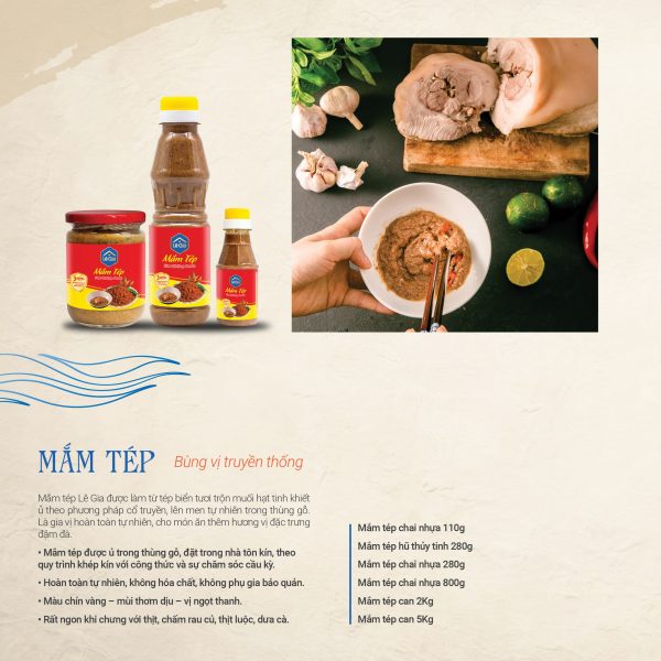 Mắm tép can 2L NHỰA PET3