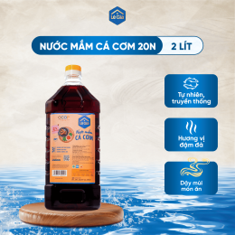NƯỚC MẮM CÁ CƠM LÊ GIA CAN 2 LÍT