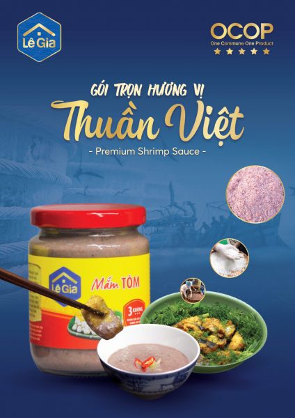 Mắm tôm ngon chai nhựa Pet 110g