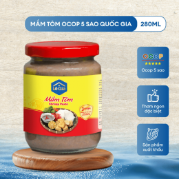 Mắm tôm NGON hũ thủy tinh 280gr