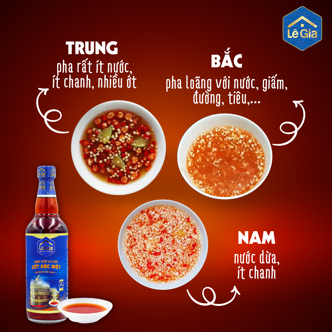 Các loại nước mắm phổ biến