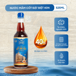 NƯỚC MẮM LÊ GIA CỐT ĐẶC BIỆT- 40N- OCOP  5 SAO QUỐC GIA