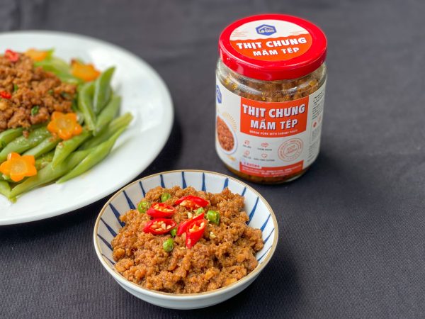 THỊT CHƯNG MẮM TÉP – LÊ GIA3