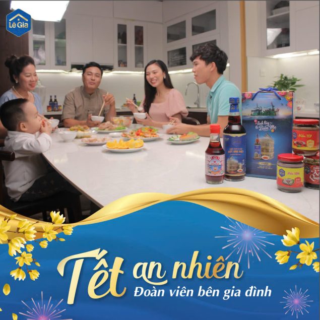 Hộp quà Tết Lê Gia 2025 – Tinh hoa ẩm thực Việt trong mỗi món quà