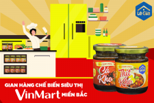 GHÉ NGAY GIAN HÀNG CHẾ BIẾN VINMART, VINMART+ MIỀN BẮC NGAY!!!