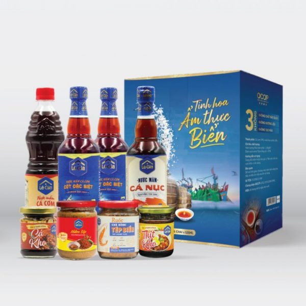 HỘP QUÀ TINH HOA ẨM THỰC BIỂN LÊ GIA SỐ 31