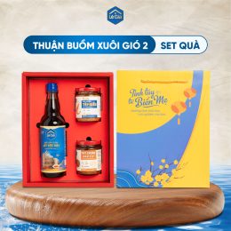 HỘP QUÀ THUẬN BUỒM XUÔI GIÓ SỐ 2 – MÓN QUÀ TẾT CHO DOANH NGHIỆP