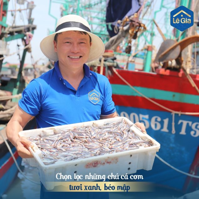 “HÔ BIẾN” CÁ CƠM THAN THÀNH NƯỚC MẮM TRUYỀN THỐNG.