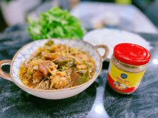 GIẢ CẦY KIỂU MIỀN TRUNG CÙNG MẮM TÔM LÊ GIA