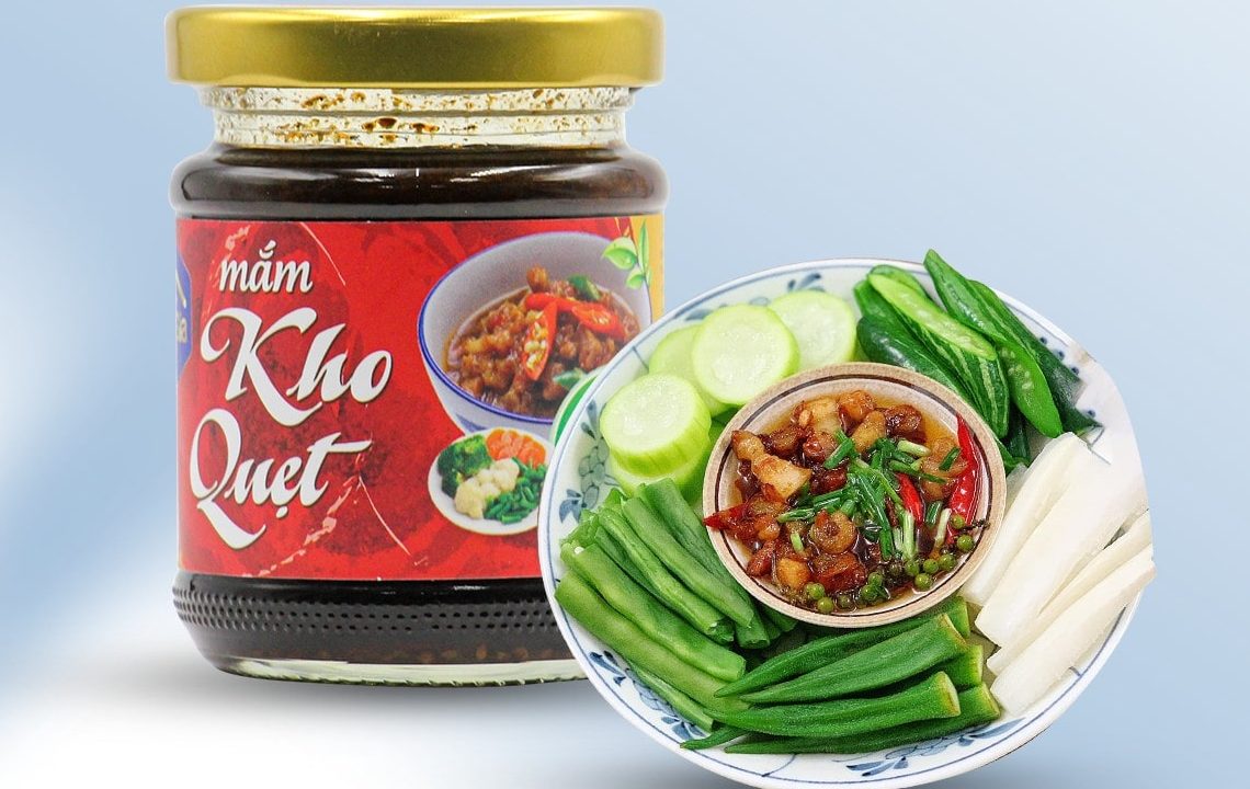 Rau củ chấm kho quẹt