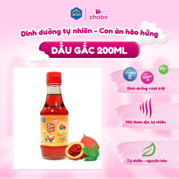 DẦU GẤC ĂN DẶM CHO BÉ 200ML