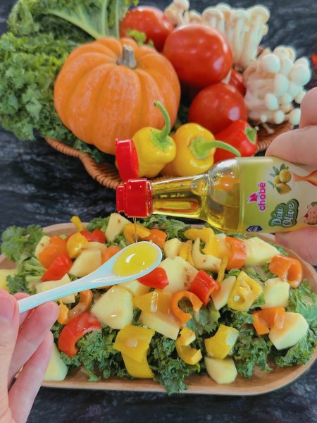 Dầu Olive ăn dặm cho bé