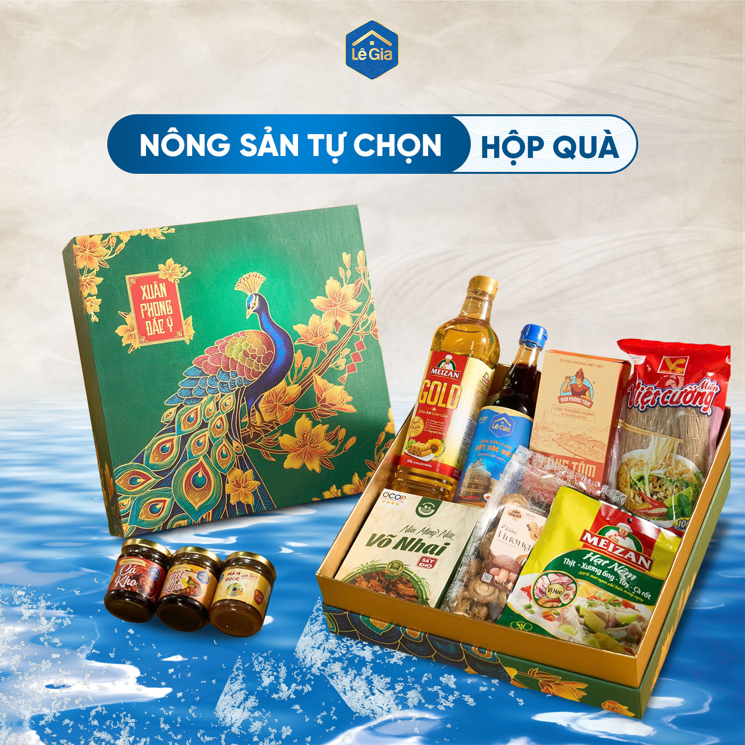 HỘP QUÀ NÔNG SẢN TỰ CHỌN0