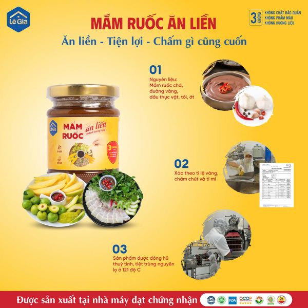 MẮM RUỐC XÀO ĂN LIỀN