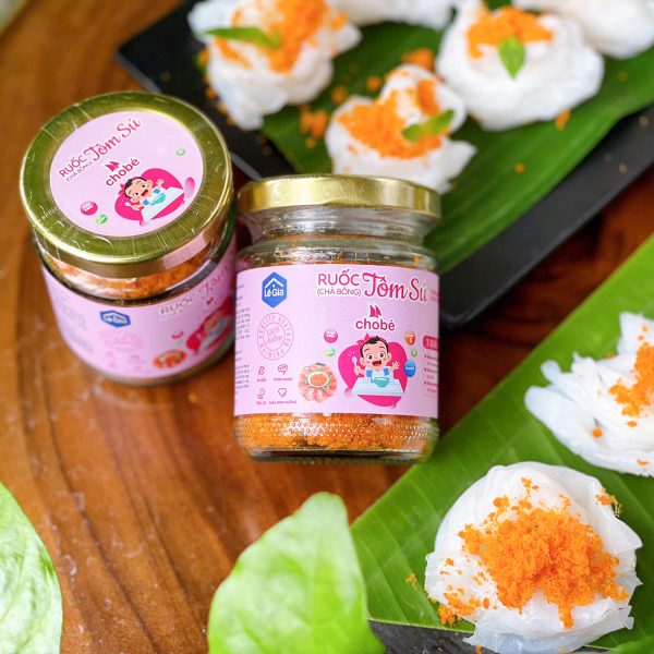 RUỐC ( CHÀ BÔNG ) TÔM SÚ CHO BÉ