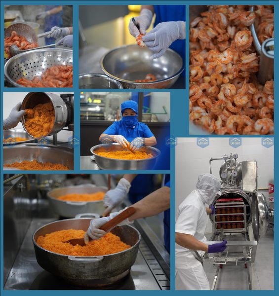 RUỐC ( CHÀ BÔNG ) TÔM SÚ CHO BÉ