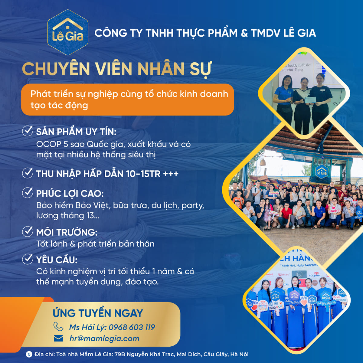 CHUYÊN VIÊN HÀNH CHÍNH NHÂN SỰ ( MẠNH TUYỂN DỤNG )