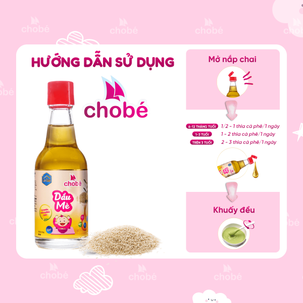 DẦU MÈ CHO BÉ ĂN DẶM 