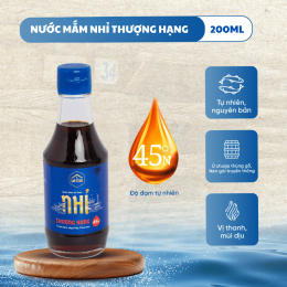 Nước mắm cá cơm Nhỉ thượng hạng 45N