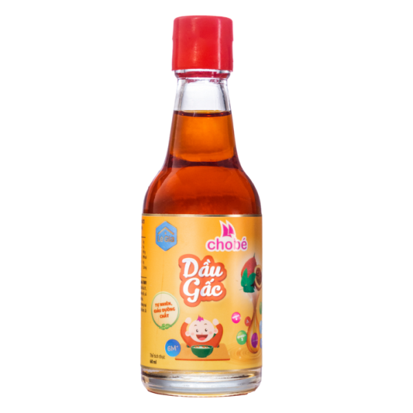 DẦU GẤC CHO BÉ ĂN DẶM