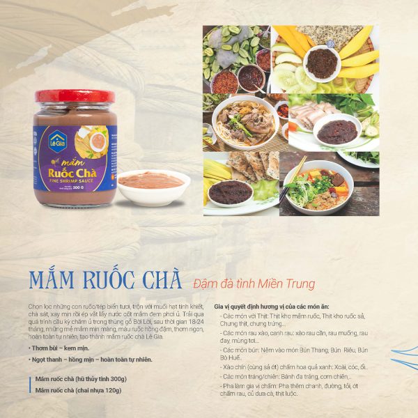 Mắm Ruốc Chà Lê Gia