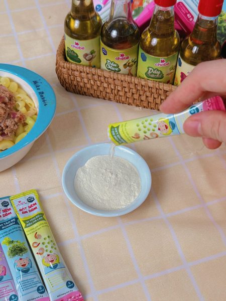 BỘT NÊM VỊ CÁ HỒI VÀ HẠT SEN HŨ 60g