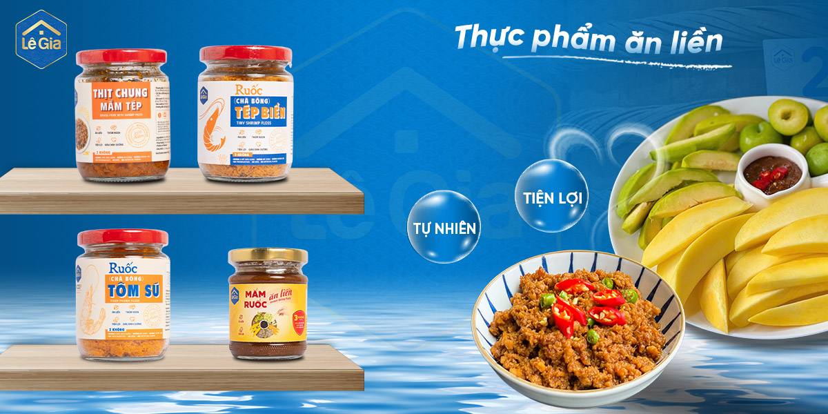 MẮM RUỐC XÀO ĂN LIỀN
