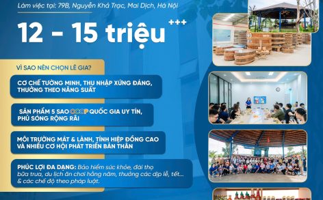TUYỂN DỤNG CHUYÊN VIÊN MARKETING