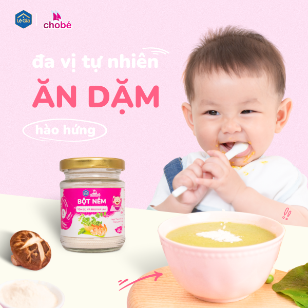 BỘT NÊM VỊ TÔM SÚ VÀ ĐẬU HÀ LAN HŨ 60g