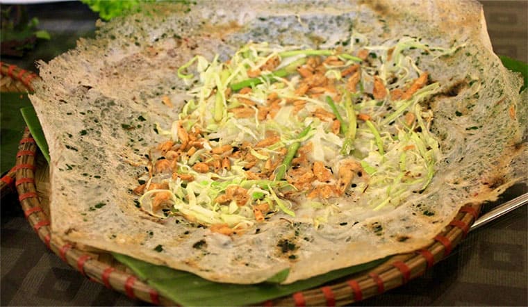 Bánh khoái tép – Thức quà chiều dân dã xứ Thanh