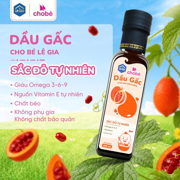 DẦU GẤC CHO BÉ LÊ GIA 100ML
