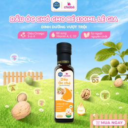 DẦU ÓC CHÓ CHO BÉ LÊ GIA 100ML